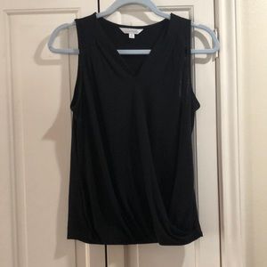Black tank top